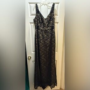 Fiesta Black Satin Garment